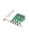 digitus Karta rozszerzeń (Kontroler) USB 3.0 PCI Express 4xUSB 3.0 Low Profile Chipset: VL805 - nr 7