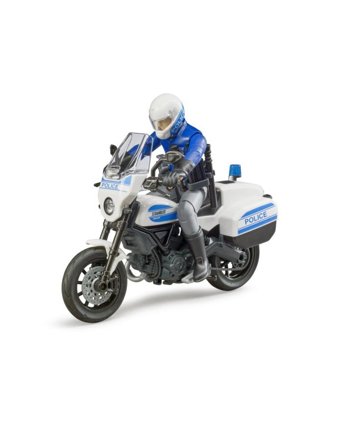 Policjant na motocyklu Scrambler Ducati 62731 BRUDER główny