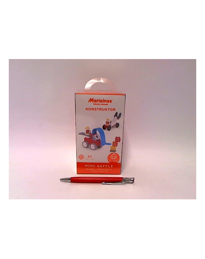 mario-inex Klocki Wafle mini - Strażak mały Marioinex główny