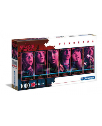 Clementoni Puzzle 1000el panorama STRANGER THINGS 2020 NETFLIX 39548