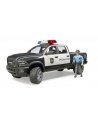Dodge RAM 2500 Power Wagon jako auto policji USA z figurką policjanta 02505 BRUDER - nr 1