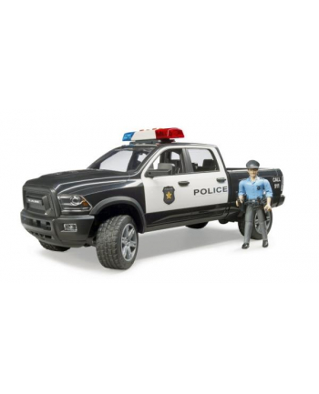 Dodge RAM 2500 Power Wagon jako auto policji USA z figurką policjanta 02505 BRUDER