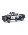 Dodge RAM 2500 Power Wagon jako auto policji USA z figurką policjanta 02505 BRUDER - nr 2