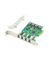 digitus Karta rozszerzeń (Kontroler) USB 3.0 PCI Express 4xUSB 3.0 Low Profile Chipset: VL805 - nr 13