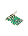 digitus Karta rozszerzeń (Kontroler) USB 3.0 PCI Express 4xUSB 3.0 Low Profile Chipset: VL805 - nr 14