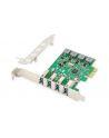 digitus Karta rozszerzeń (Kontroler) USB 3.0 PCI Express 4xUSB 3.0 Low Profile Chipset: VL805 - nr 2