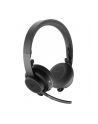 logitech Zestaw słuchawkowy Zone Wireless UC Graphite   981-000914 - nr 28