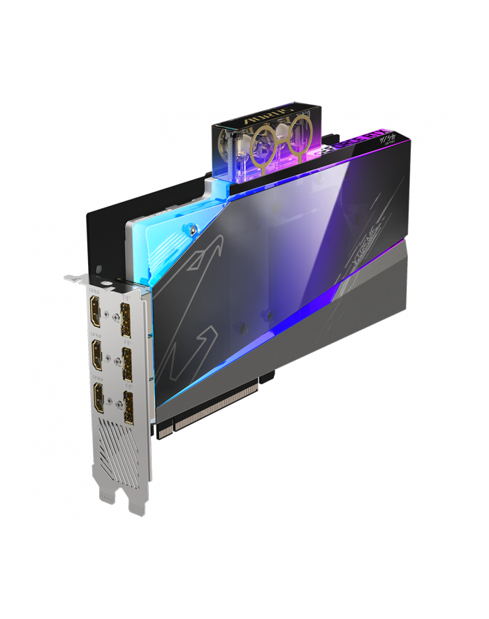 gigabyte Karta graficzna GeForce RTX 3080 AORUS XTREME WaterForce WB 10GB GDDR6X 320bit 3DP/2HDMI główny