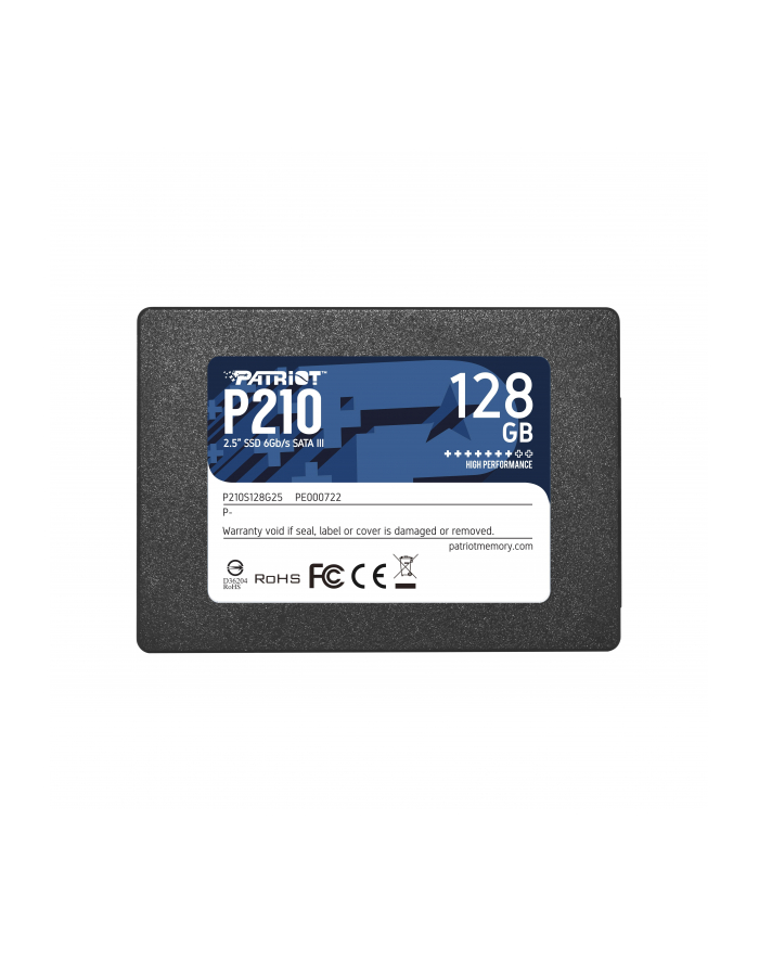 patriot Dysk SSD 128GB P210 450/430 MB/s SATA III 2.5 główny