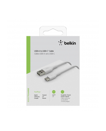 belkin USB-C to USB-A Cable 2m White