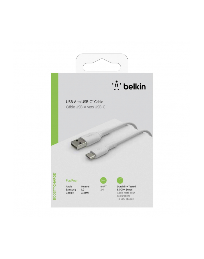 belkin USB-C to USB-A Cable 2m White główny