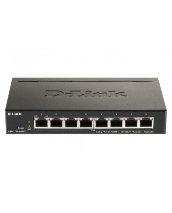 d-link Przełącznik SMART DGS-1100-08PV2 8xGE PoE