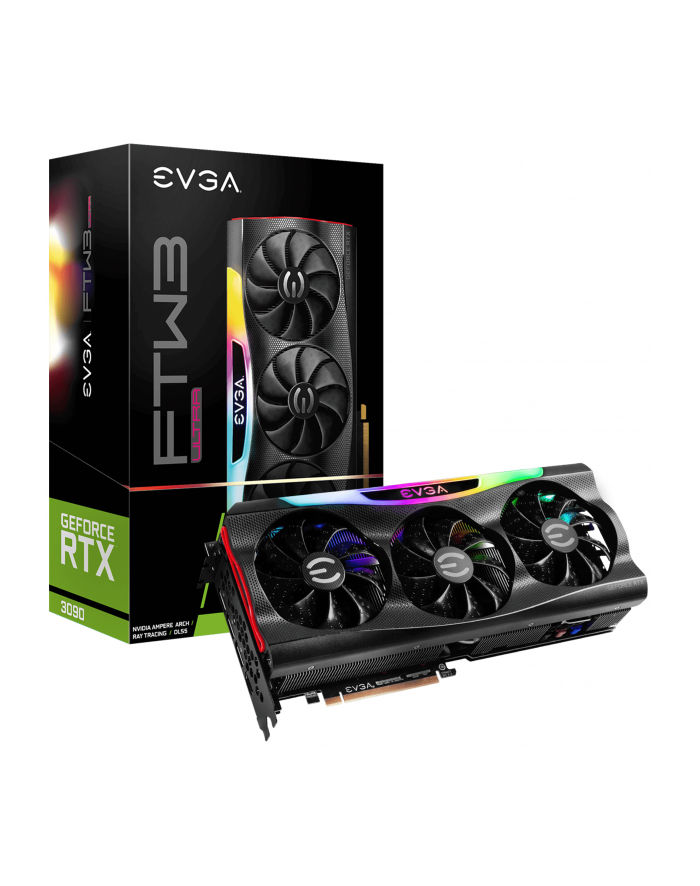 Karta graficzna NVIDIA EVGA GeForce RTX 3090 FTW3 Ultra Gaming, 24576 MB GDDR6X główny