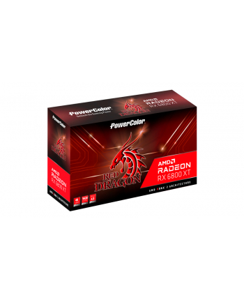 Karta graficzna AMD Powercolor Radeon RX6800XT Red Dragon 16GB GDDR6 HDMI 3xDP