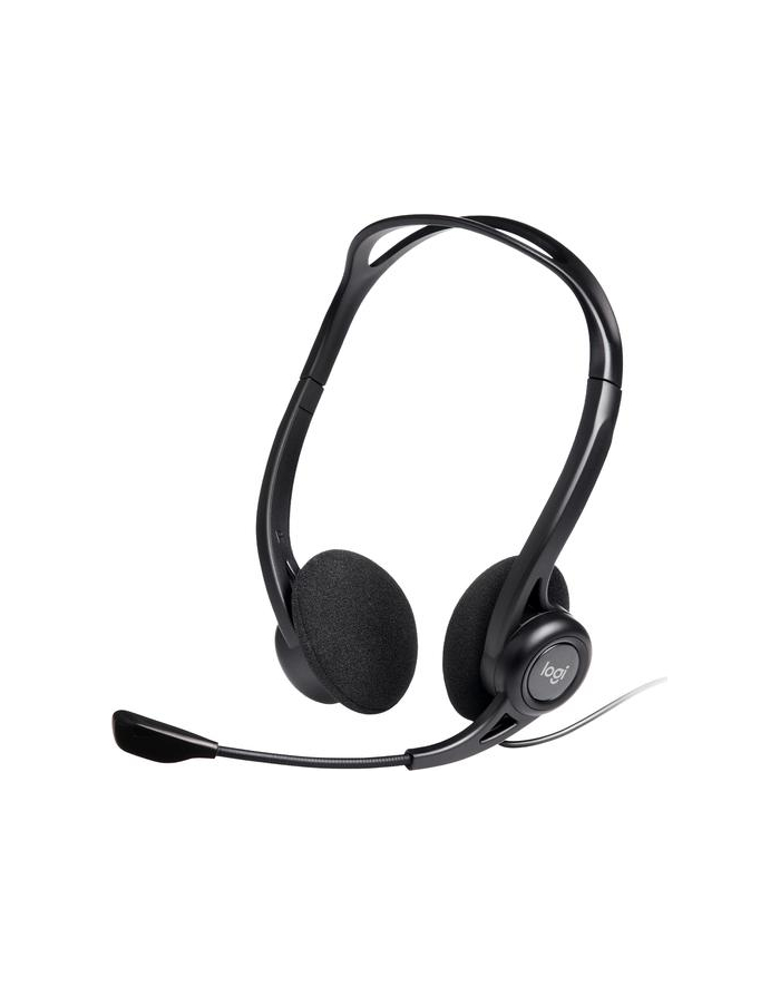 LOGITECH 981-000100x Słuchawki + mikrofon, PC 960 Stereo Headset USB główny