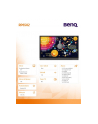 benq Monitor interaktywny 65cali RP6502 LED 1200:1/3840x2160/HDMI - nr 4