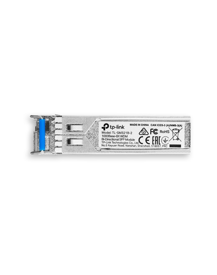 TP-LINK Gigabit Single-Mode WDM Bi-Directional SFP LC Connector 1310nm/RX 1550nm Single-mode 2km Module główny