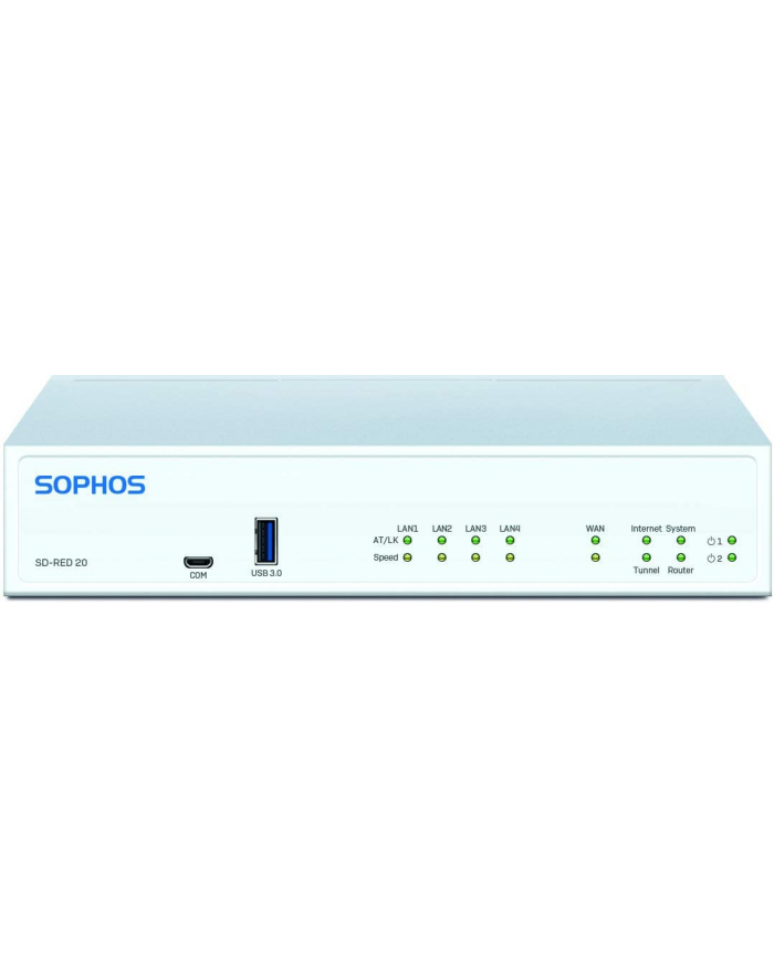 SOPHOS SD-RED 20 Rev1 Appliance - with multi-region power adapter główny