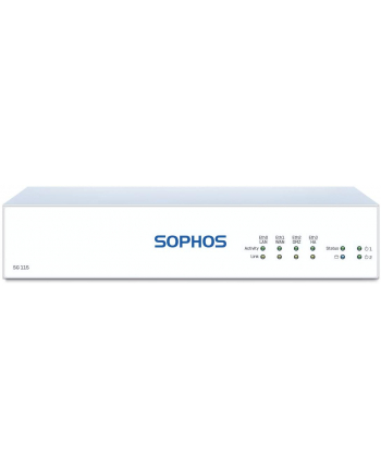 SOPHOS SG 115 Rev.3 Security Appliance EU/UK/US power cord
