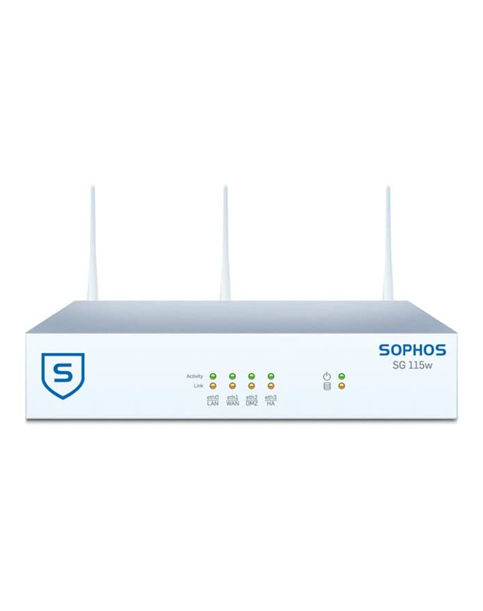 SOPHOS SG 115w rev.3 Security Appliance WiFi EU/UK/US power cord główny