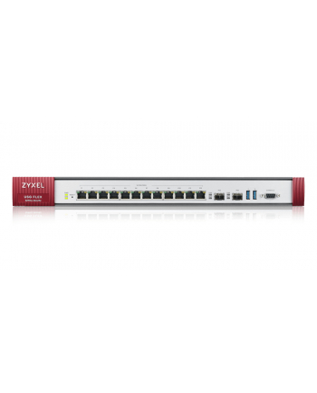 ZYXEL USG Flex Firewall 12 Gigabit user-definable ports 2xSFP 2x USB