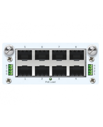 SOPHOS 8 port GbE PoE FleXi Port module + Power Supply Kit for SG/XG 210 rev.3 ' 230/3xx/4xx rev.2 with EUK Power Cord