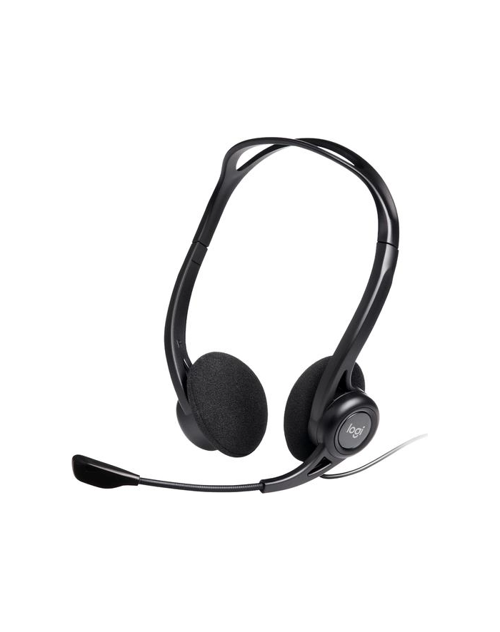 LOGITECH 981-000100x Słuchawki + mikrofon, PC 960 Stereo Headset USB główny