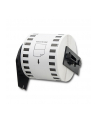 QOLTEC Tape for BROTHER DK-22205 62mm x 30.48m White / Black overprint Roller with handle - nr 1