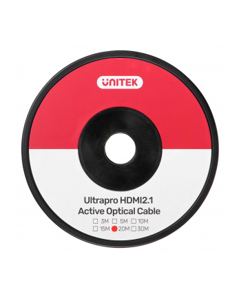 UNITEK C11030DGY Optic Cable HDMI 2.1 AOC 8K 120Hz 20m