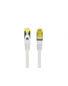 LANBERG patchcord cat.6A S/FTP LSZH CU 10m grey - nr 8