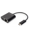 DIGITUS USB Type-C Gigabit Ethernet Adapter with Power Delivery Support - nr 24