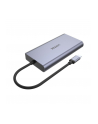 UNITEK D1056A Hub USB-C 2x USB 3.1 HDMI DP RJ45 SD Reader - nr 4