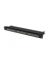 LANBERG patch panel 24 port 1U cat.7 FTP black - nr 21