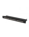 LANBERG patch panel 24 port 1U cat.7 FTP black - nr 6