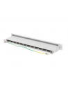 LANBERG patch panel 24 port 1U cat.7 FTP grey - nr 11