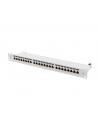 LANBERG patch panel 24 port 1U cat.7 FTP grey - nr 2