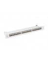 LANBERG patch panel 24 port 1U cat.7 FTP grey - nr 3