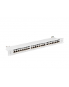 LANBERG patch panel 24 port 1U cat.7 FTP grey - nr 9