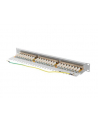 LANBERG patch panel 24 port 1U cat.6A FTP grey - nr 30