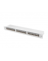 LANBERG patch panel 24 port 1U cat.6A FTP grey - nr 6