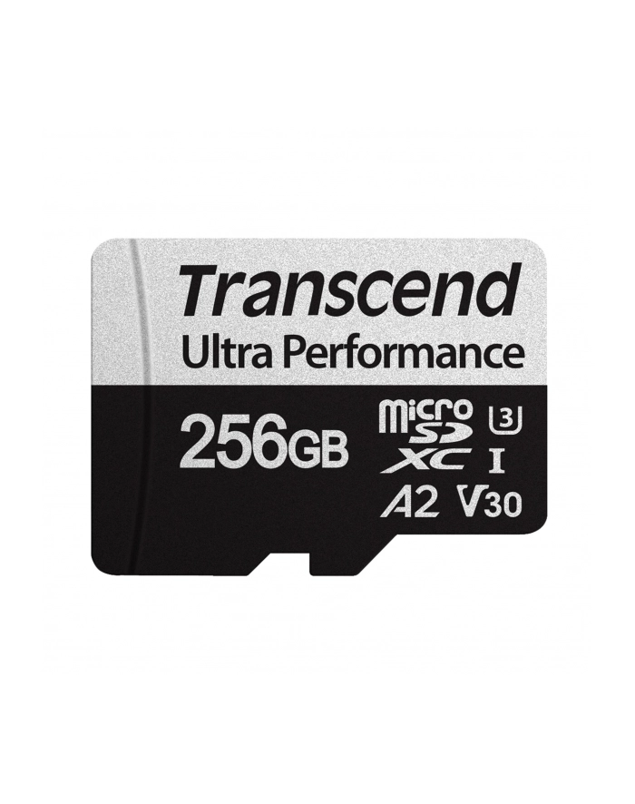 TRANSCEND 256GB microSD w/ adapter UHS-I U3 A2 główny