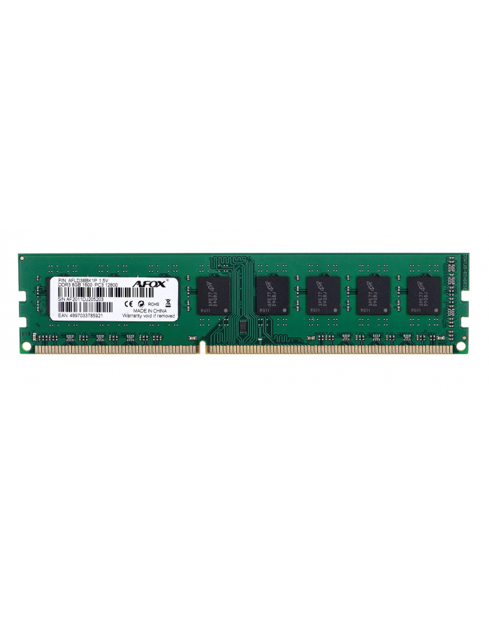 AFOX RAM DDR3 8G 1600MHZ główny