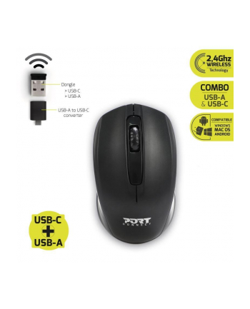Mysz PORT DESIGNS Wireless Budget Retail