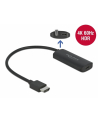 DELOCK adapter HDMI M USB Type-C F DP Alt Mode 24cm Active 4K 60 Hz - nr 1