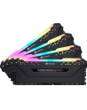 CORSAIR VENGEANCE RGB PRO 32GB 4x8GB DDR4 3600MHz DIMM Unbuffered Heatspreader RGB LED 1.35V - nr 12
