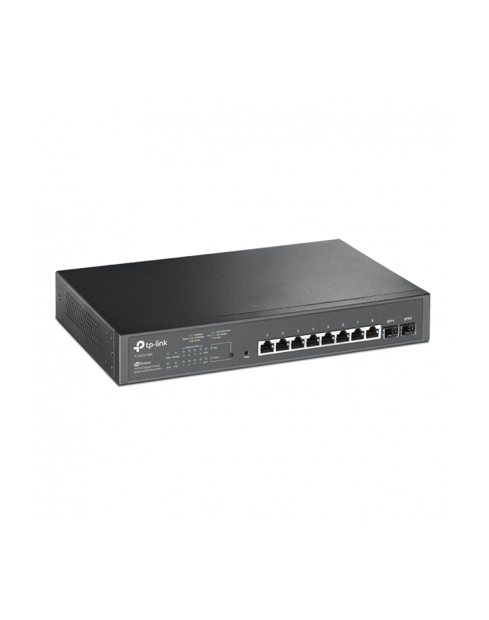 TP-LINK TL-SG2210MP JetStream 10-Port Gigabit Smart Switch with 8-Port PoE+ 2x Gigabit SFP Slots 150W PoE budget (P) główny