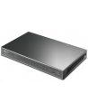 TP-LINK TL-SG2210P 8-Port Gigabit Desktop PoE Smart Switch 8 Gigabit RJ45 ports inkl. 2 SFP Ports 802.3af 53W PoE power supply (P) - nr 24