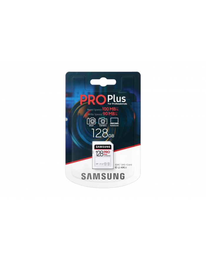 SAMSUNG PRO Plus 128GB Full SD card 100MB/s główny