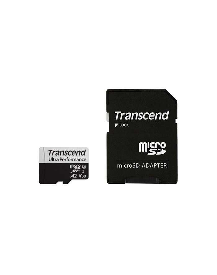 TRANSCEND 128GB microSD w/ adapter UHS-I U3 A2 główny
