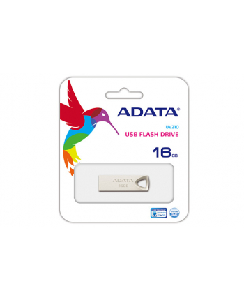 a-data ADATA AUV210-16G-RGD ADATA USB Flash Drive 16GB USB 2.0, metal